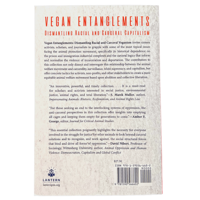 Vegan Entanglements: Dismantling Racial and Carceral Capitalism (Paperback)