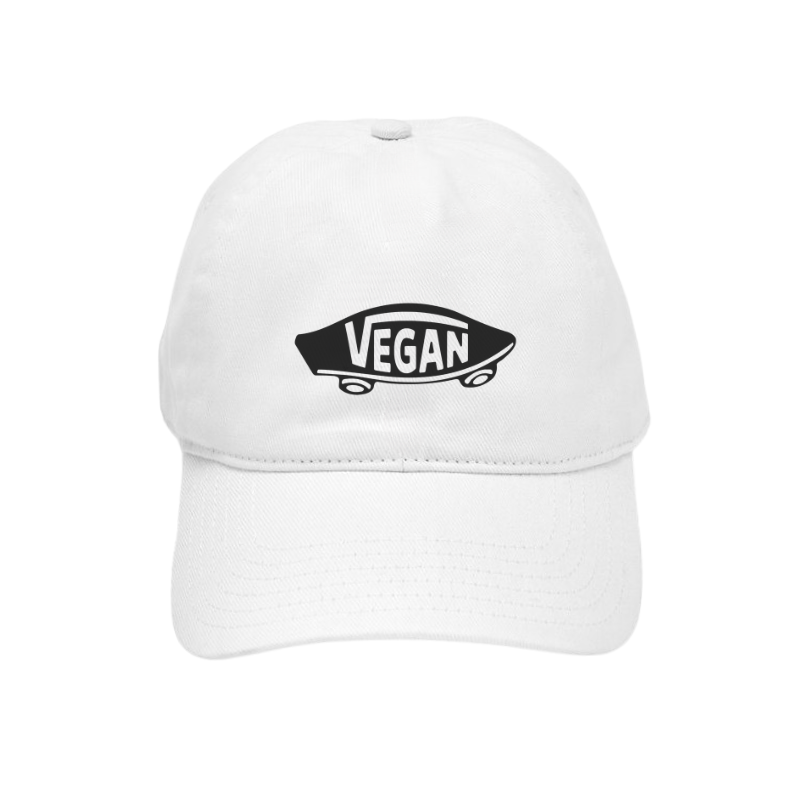 VEGAN White Cap (Unisex)