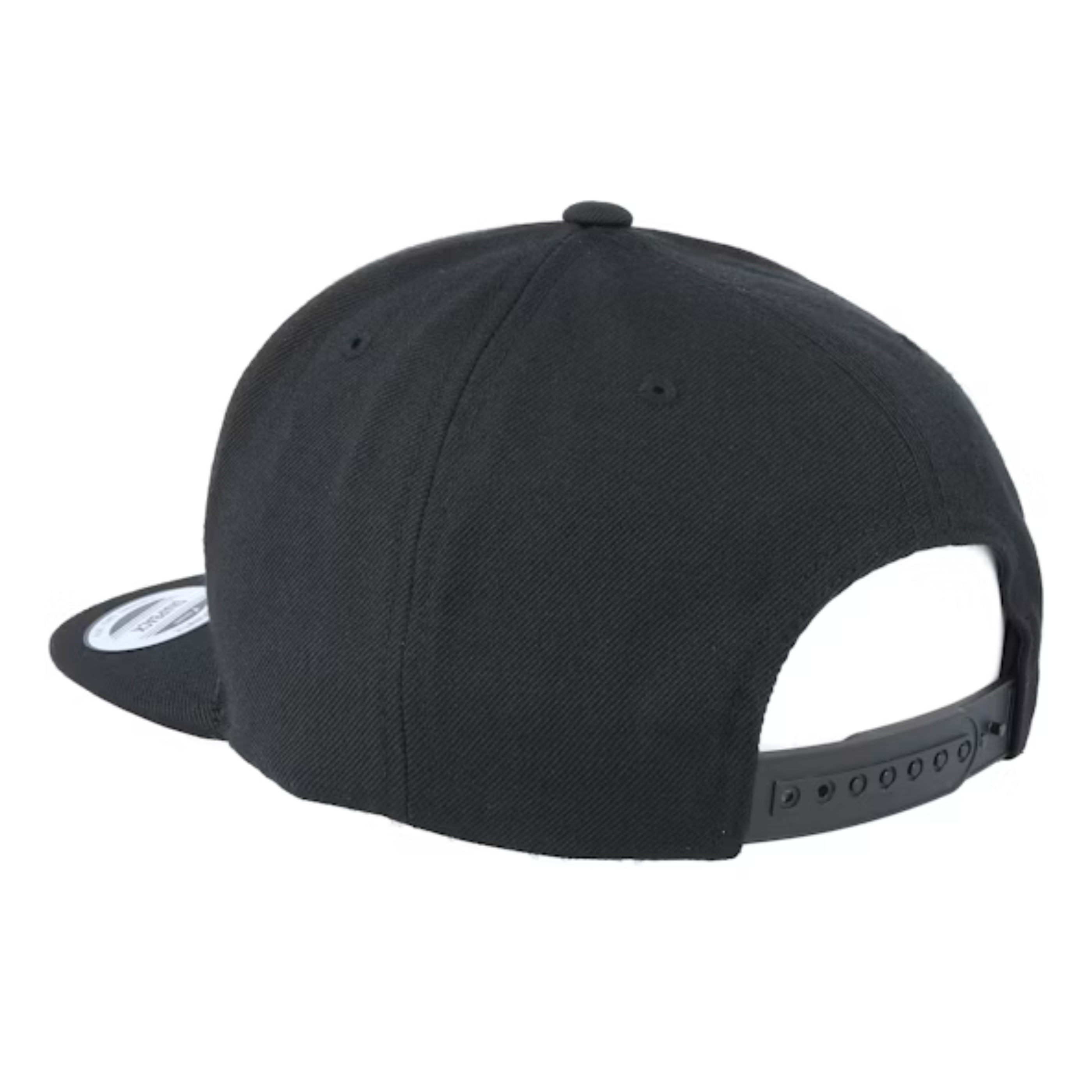 Go Vegan Text - Black Snapback Cap - Empatii