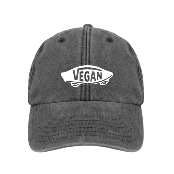 Vegan Club Black Cap HEALTHY VEGAN CLUB – Empatii | Ethical Vegan Clothing main image 4