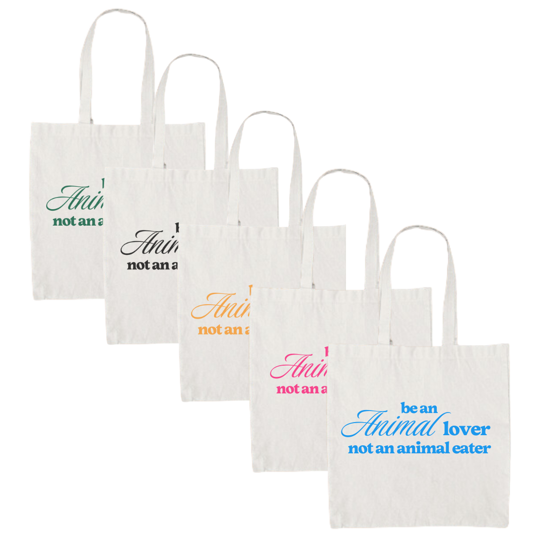 Be an Animal Lover - Organic Tote Bag