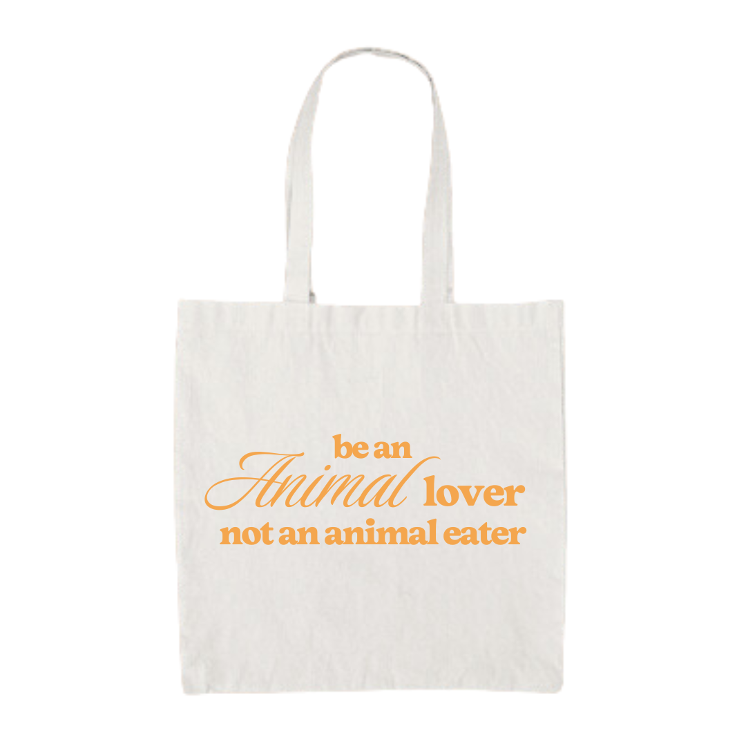Be an Animal Lover - Organic Tote Bag