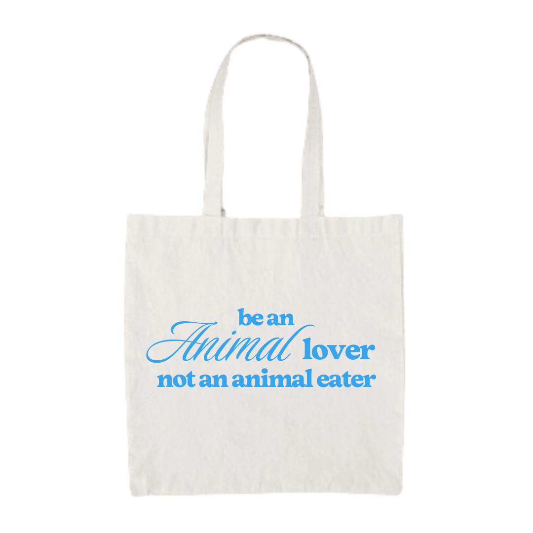 Be an Animal Lover - Organic Tote Bag