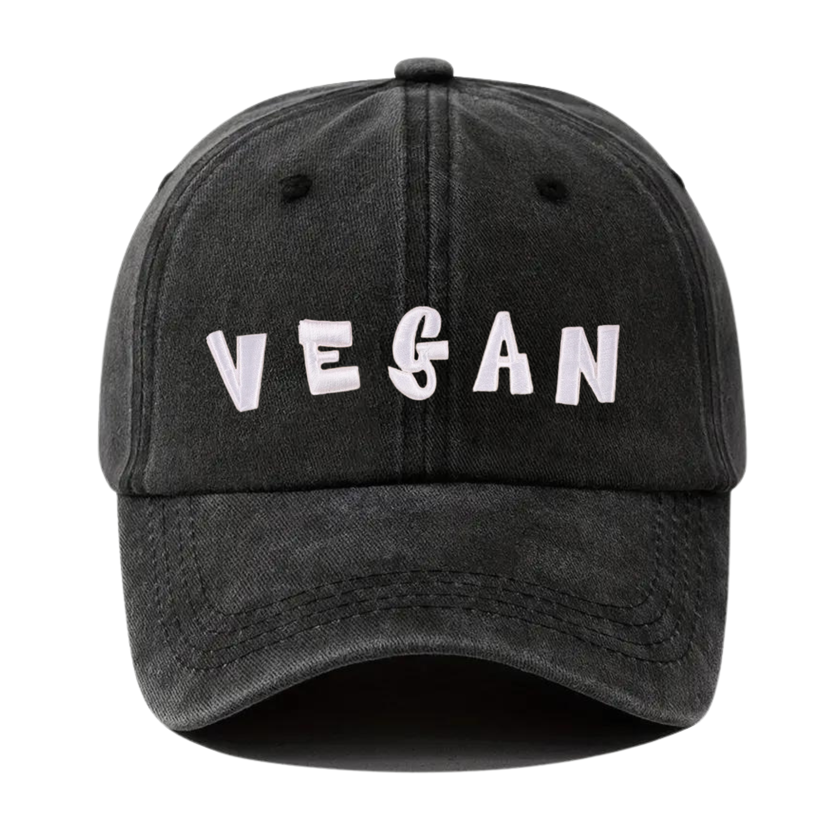 Vegan - Washed Black Cap - Empatii