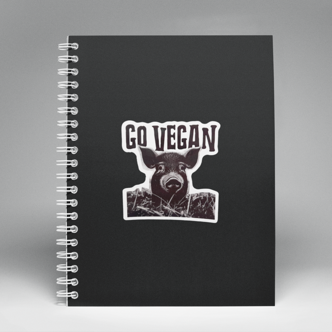 Go Vegan Permanent Sticker