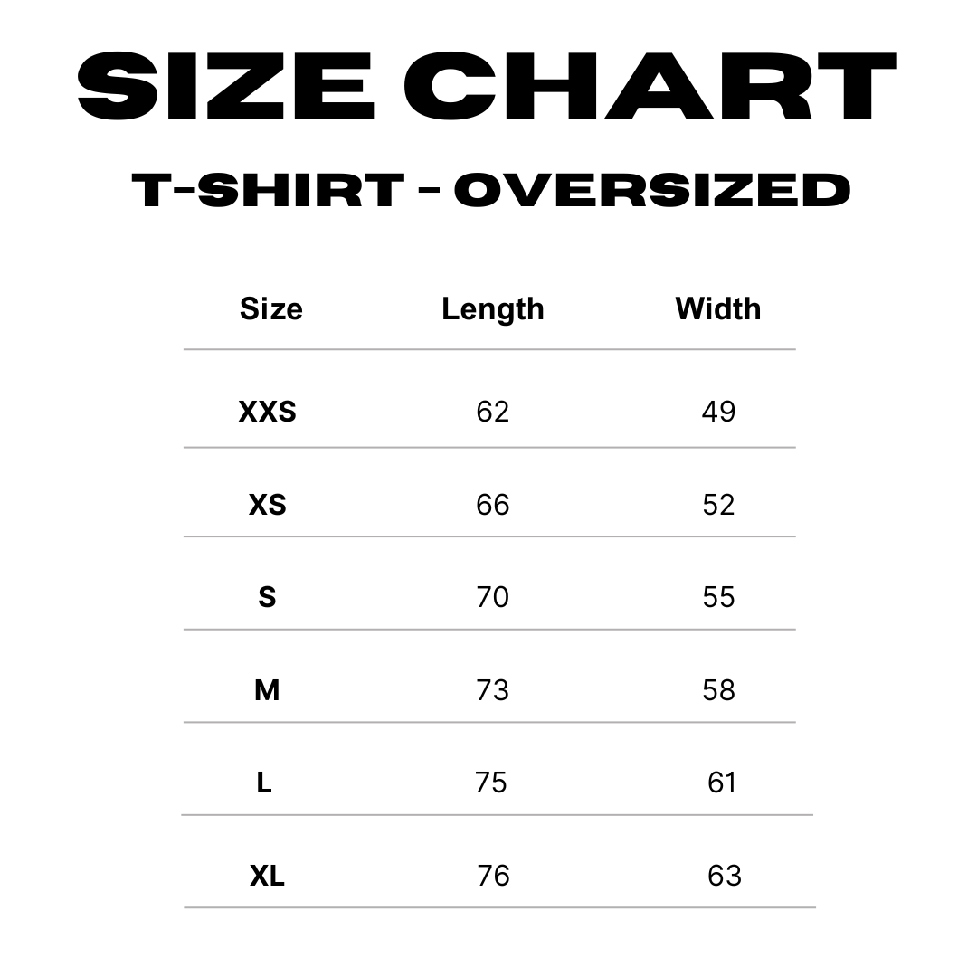 Try Oat Milk Black T-shirt - Oversized Fit (Unisex)