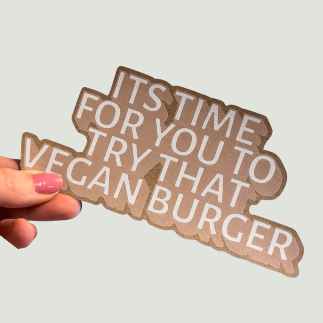 3-pack XL Vegan Stickers - Empatii